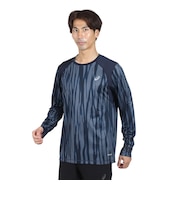 アシックス(ASICS)ROADランニンググラフィック長袖シャツ 2011D099.400