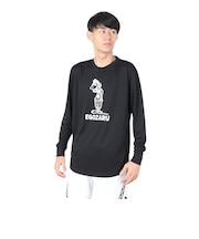 エゴザル(EGOZARU)バスケットボールウェア ボールドラインマイキー ロングスリーブTシャツ EZFW24ULS004C001