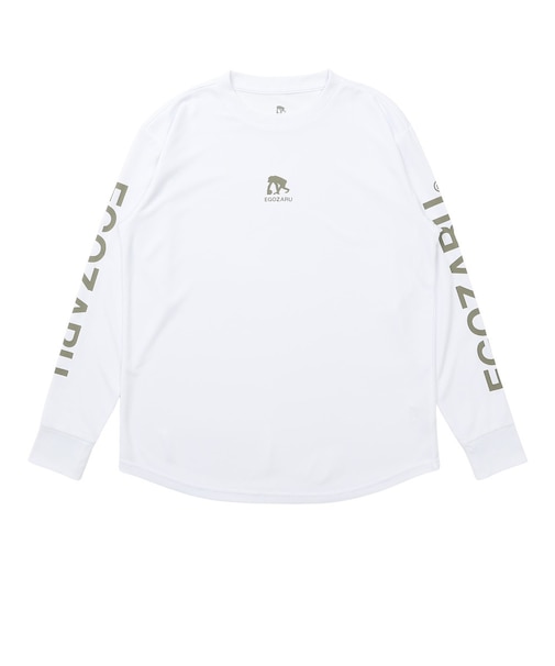 エゴザル（EGOZARU）バスケットボールウェア スリーブロゴ ロングスリーブTシャツ EZLT-F2206C039