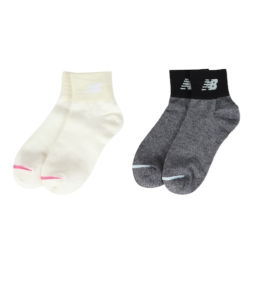 ニューバランス（new balance）2足組 ショートソックス LAS45750AS1