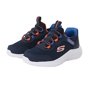 スケッチャーズ(SKECHERS)ジュニアスニーカー スポーツシューズ SI-BOUNDER-BRSK-BRST 403822L-NVBL