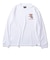 スポルディング（SPALDING）バスケットボールウェア 長袖 Tシャツ ビーグル レッツ プレイ フープス SMT24113WH