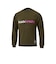 バドミントンウェア ドライロングTシャツ ロングスリーブ T-4203U-DGRE