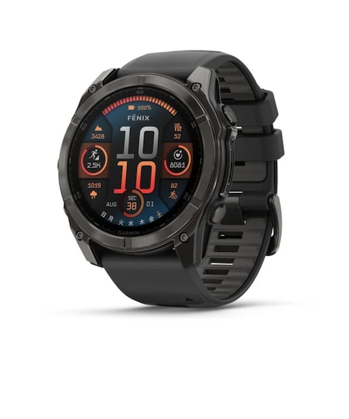 ガーミン（GARMIN）フラッグシップGPSウォッチ AMOLED 51mm 010-02905-62 Carbongray スポーツウォッチ 時計