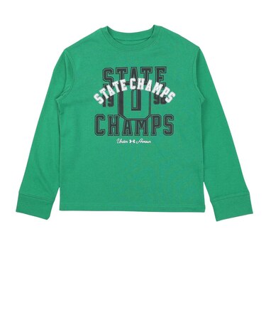 アンダーアーマー（UNDER ARMOUR）ヘビーウエイト コットン グラフィック 長袖 Tシャツ 1388279 305