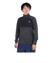 ニューバランス（new balance）Heat Grid クオータージップトップ MT43204BK