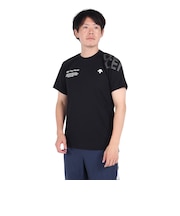 デサント(DESCENTE)バレーボールウェア 半袖シャツ DV4FHTX1UB BKKH
