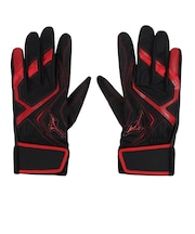 ミズノ（MIZUNO）バッティング用グローブ 野球 両手用 ウィルドライブ レッド 24AW 1EJEA54509