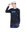 ルコックスポルティフ（lecoqsportif）テニスウェア シンプルロゴ 長袖シャツ ロングスリーブ LN4FLT20L NV00
