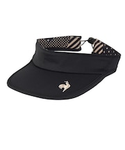 ルコックスポルティフ(lecoqsportif)テニス サンバイザー リバーシブルサンバイザー QTCYJC50 BG