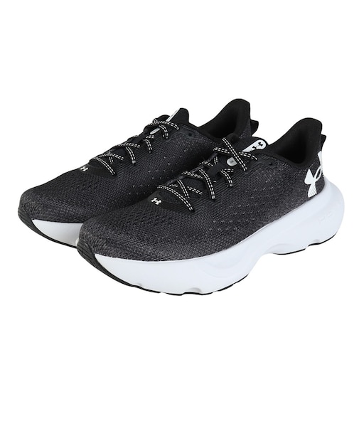アンダーアーマー(UNDER ARMOUR)ランニングシューズ インフィニット ブラック 3027524 001 スニーカー ジョグ 柔軟性 クッション性
