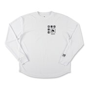 エゴザル(EGOZARU)バスケットボールウェア APPアイコン ロングスリーブ Tシャツ EZFW24ULS015C002