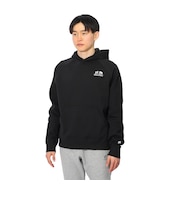 エゴザル(EGOZARU)バスケットボールウェア ダブルフェイス スウェット プルオーバー パーカ EZFW24USW002C001