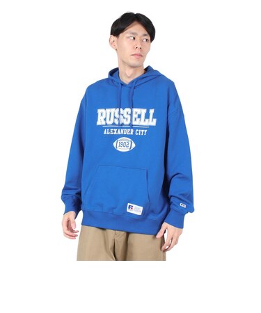 ラッセル（RUSSELL）カレッジアメフトボール フーディ RBM24F0018 RBLU