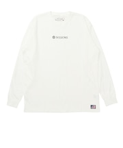 セッションズ(SESSIONS)ロゴ ロングスリーブTシャツ 247209 WHT