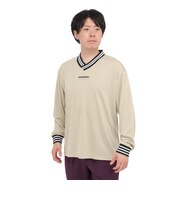 スパッツィオ(SPAZIO)サッカー フットサルウェア オーバーサイズ Vネック長袖プラシャツ GE-1037-09
