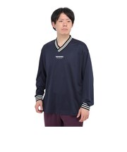 スパッツィオ(SPAZIO)サッカー フットサルウェア オーバーサイズ Vネック長袖プラシャツ GE-1037-21