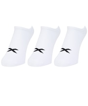 ツー・タイムズ・ユー(2XU)インビジブル ソックス 3足組 UQ6550E-WHT/BLK ホワイト