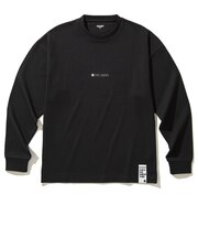 デュアリグ(DUARIG)クルーネック 長袖Tシャツ 4F0011-TRCT-863HD BLK