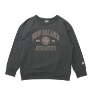 ニューバランス(new balance)吸水速乾 Graphic スウェットクルー 長袖 Tシャツ ABT45504ACK