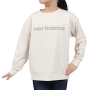 ニューバランス(new balance)吸水速乾 リニアロゴ スウェットクルー 長袖Tシャツ ABT45505LIN
