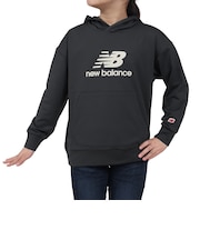ニューバランス(new balance)吸水速乾 スタックドロゴ スウェット フーディ ABT45506ACK
