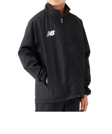 ニューバランス（new balance）フルジップ ウインドジャケット 裏地起毛トリコット ABJ45288BK