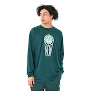 ニューバランス（new balance）バスケットボールウェア グラフィック ロングスリーブTシャツ AMT45181NWG