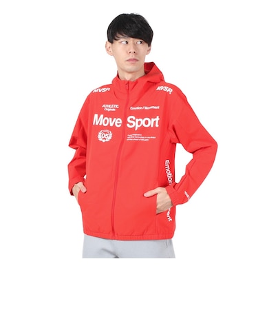 デサント（DESCENTE）AIRY TRANSFER ウォーム オーセンティックロゴ フーディー ST4FJK21M RD00