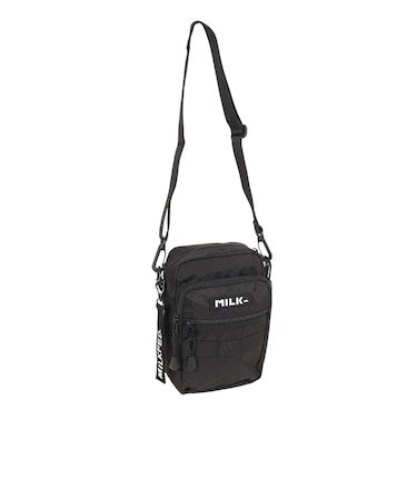 アクティブ フロントポケット MOLLE ショルダーバッグ 103224053003-BLACK