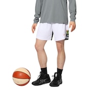 スポルディング(SPALDING)バスケットボールウェア プラクティスパンツ ポルカドット カモ ヘム SMP24111WH