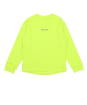 ジュニア ポリテンジク ロゴ ロングスリーブTシャツ CT4F0057-TR865-GRHD FGRN