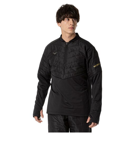 ミズノ（MIZUNO）サッカーウェア 発熱素材 モレリア ハイブリッドトレーニングトップ P2MEB50309