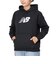 ニューバランス（new balance）Sport フリース ロゴ フーディ 裏起毛 WT43524BK