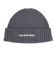 プーマ(PUMA)ニット帽 スポーツ フィッシャーマンビーニー 02482904 防寒 グレー フリーサイズ