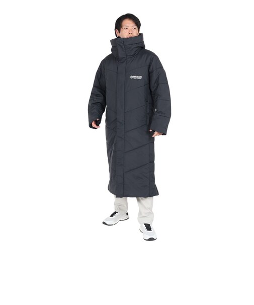 ロング padded コート OT4F0060-TR857-GRTJ BLK