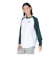 ラグラン ロングスリーブTシャツ SL24FWL-APP005GRN