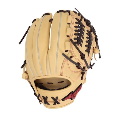 ミズノ（MIZUNO）軟式 グラブ 内野手 野球グローブ 一般 ウィルドライブ レッド AXI 1AJGR14213 8066