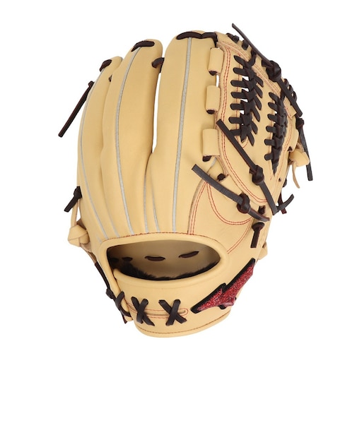 ミズノ（MIZUNO）軟式 グラブ 内野手 野球グローブ 一般 ウィルドライブ レッド AXI 1AJGR14213 8066