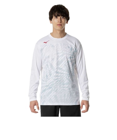 ミズノ（MIZUNO）テニスウェア 長袖 プラクティスシャツ 62JAB51101
