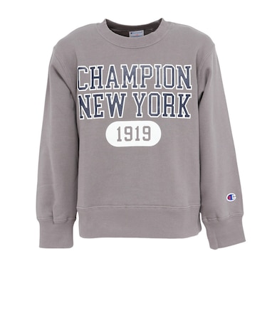 チャンピオン（CHAMPION）キッズ クルーネック 長袖 スウェットシャツ CK-A007 050