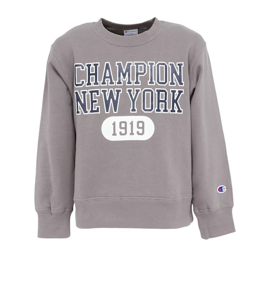 チャンピオン（CHAMPION）キッズ クルーネック 長袖 スウェットシャツ CK-A007 050
