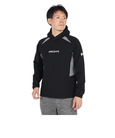 デサント（DESCENTE）バレーボールウェア ウォームアップジャケット DV4FJK01U BKGY