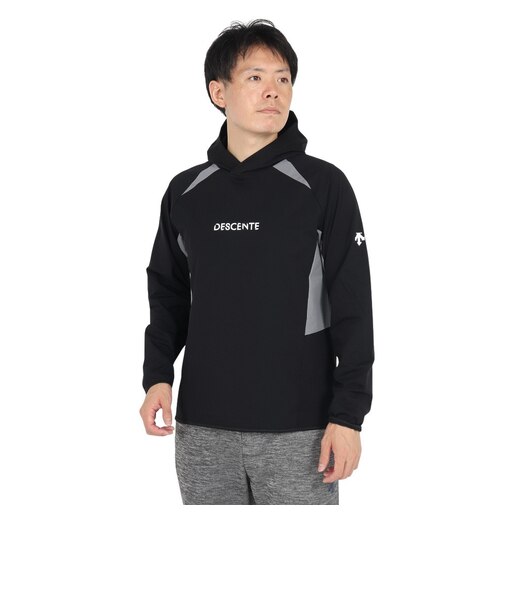 デサント（DESCENTE）バレーボールウェア ウォームアップジャケット DV4FJK01U BKGY