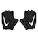 ナイキ（NIKE）トレーニング グローブ ウィメンズ エッセンシャル フィットネスグローブ 2.0 AT2103-091 黒 フィンガーレス