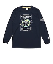 コンバース（CONVERSE）バスケットボールウェア ジュニア プリントロングスリーブシャツ CB442355L-2900