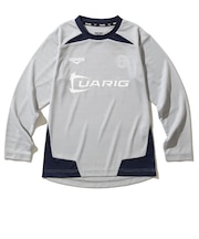 デュアリグ(DUARIG)サッカーウェア ジュニア ドライプラス 長袖プラクティスシャツ 4F0022-SCWR-742HD LGRY