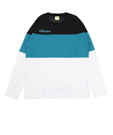 アスレタ（ATHLETA）サッカー フットサルウェア カラーブロックプラ 長袖Tシャツ 3388 FSA