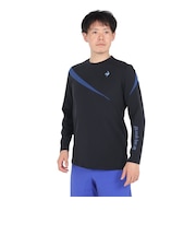 ルコックスポルティフ（lecoqsportif）テニスウェア ライト スウェットシャツ LN4FLT12M BK00
