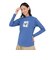 ルコックスポルティフ（lecoqsportif）テニスウェア モックネック 長袖シャツ ロングスリーブ LN4FLT11L BL00
